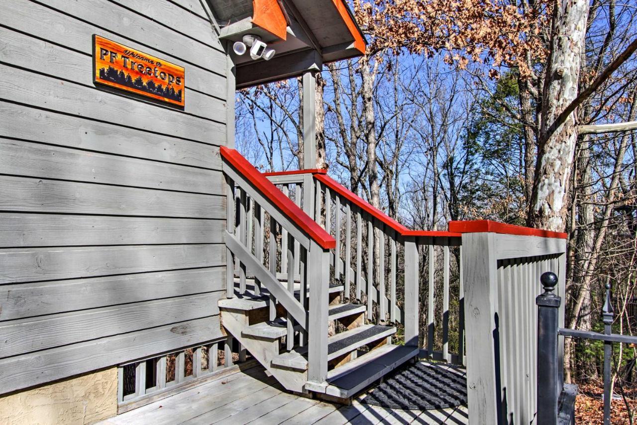 Smoky Mountain Cabin With Deck And Hot Tub! Pigeon Forge Exterior photo